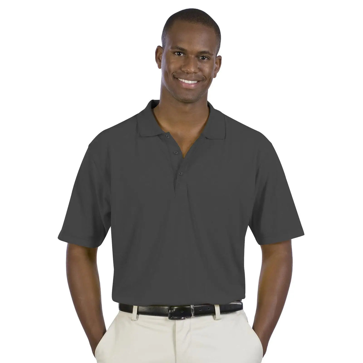 Otto 601-103 Men’s Comfortable Sport Shirt - Char. Gray - Xs