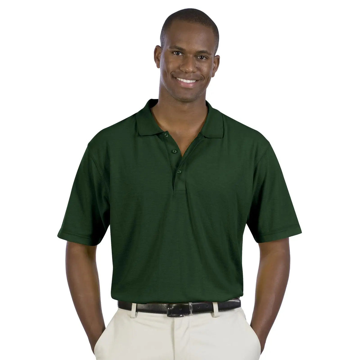 Otto 601-103 Men’s Comfortable Sport Shirt - Dk. Green - Xs