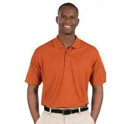 Otto 601-104 Men’s 5.0 Oz. Cool Comfort Mesh Sport Shirts - Burnt Orange