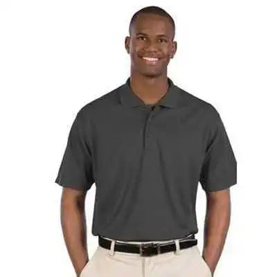 Otto 601-104 Men’s 5.0 Oz. Cool Comfort Mesh Sport Shirts - Charcoal Gray