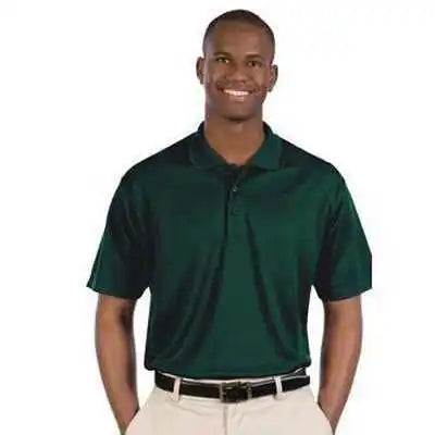 Otto 601-104 Men’s 5.0 Oz. Cool Comfort Mesh Sport Shirts - Dark Green