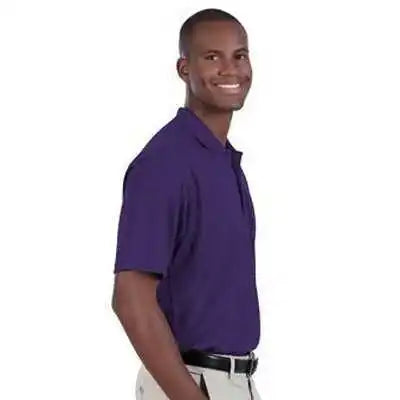 Otto 601-104 Men’s 5.0 Oz. Cool Comfort Mesh Sport Shirts - Purple