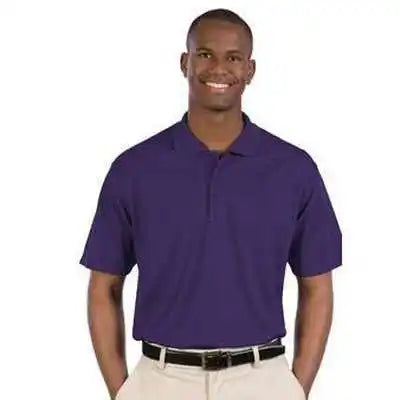 Otto 601-104 Men’s 5.0 Oz. Cool Comfort Mesh Sport Shirts - Purple