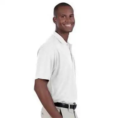 Otto 601-104 Men’s 5.0 Oz. Cool Comfort Mesh Sport Shirts - White