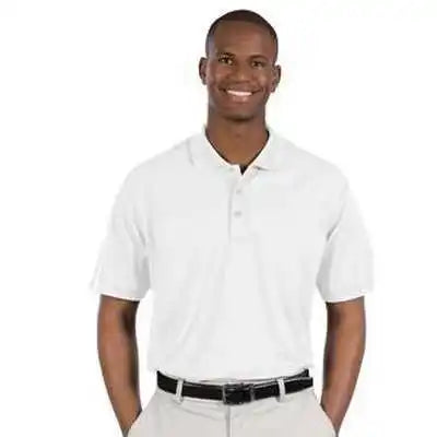 Otto 601-104 Men’s 5.0 Oz. Cool Comfort Mesh Sport Shirts - White