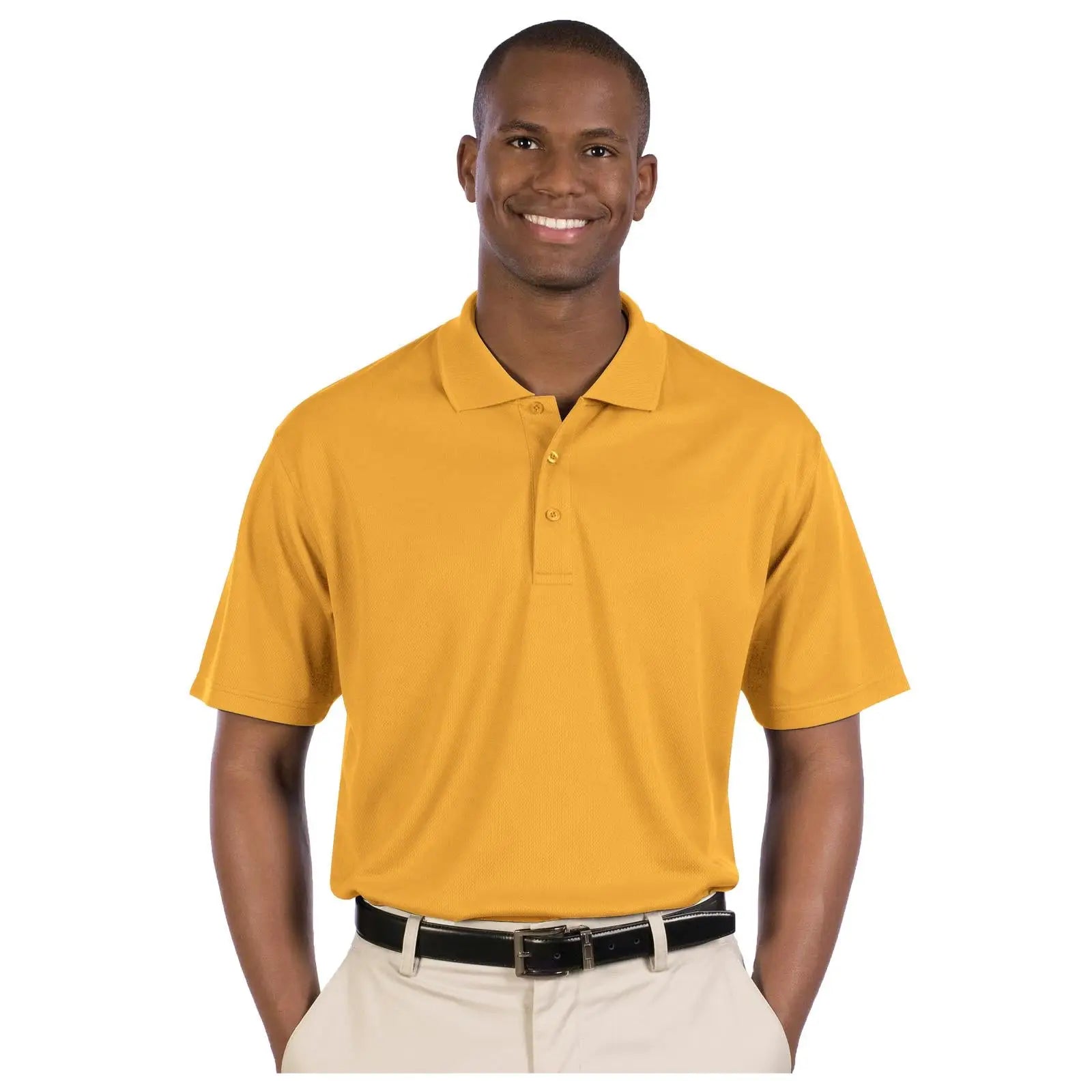 Otto 601-104 Men’s Performance Sport Shirt - Gold