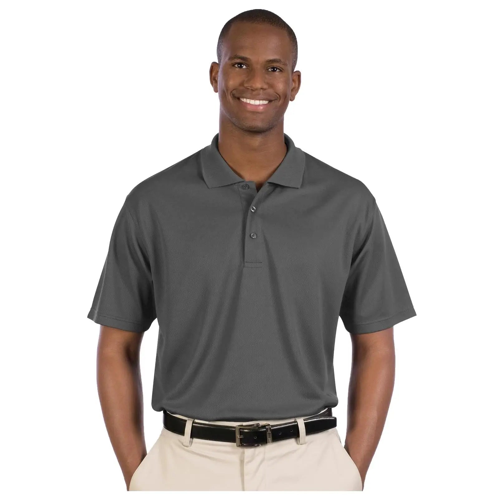 Otto 601-104 Men’s Performance Sport Shirt - Steel Gray