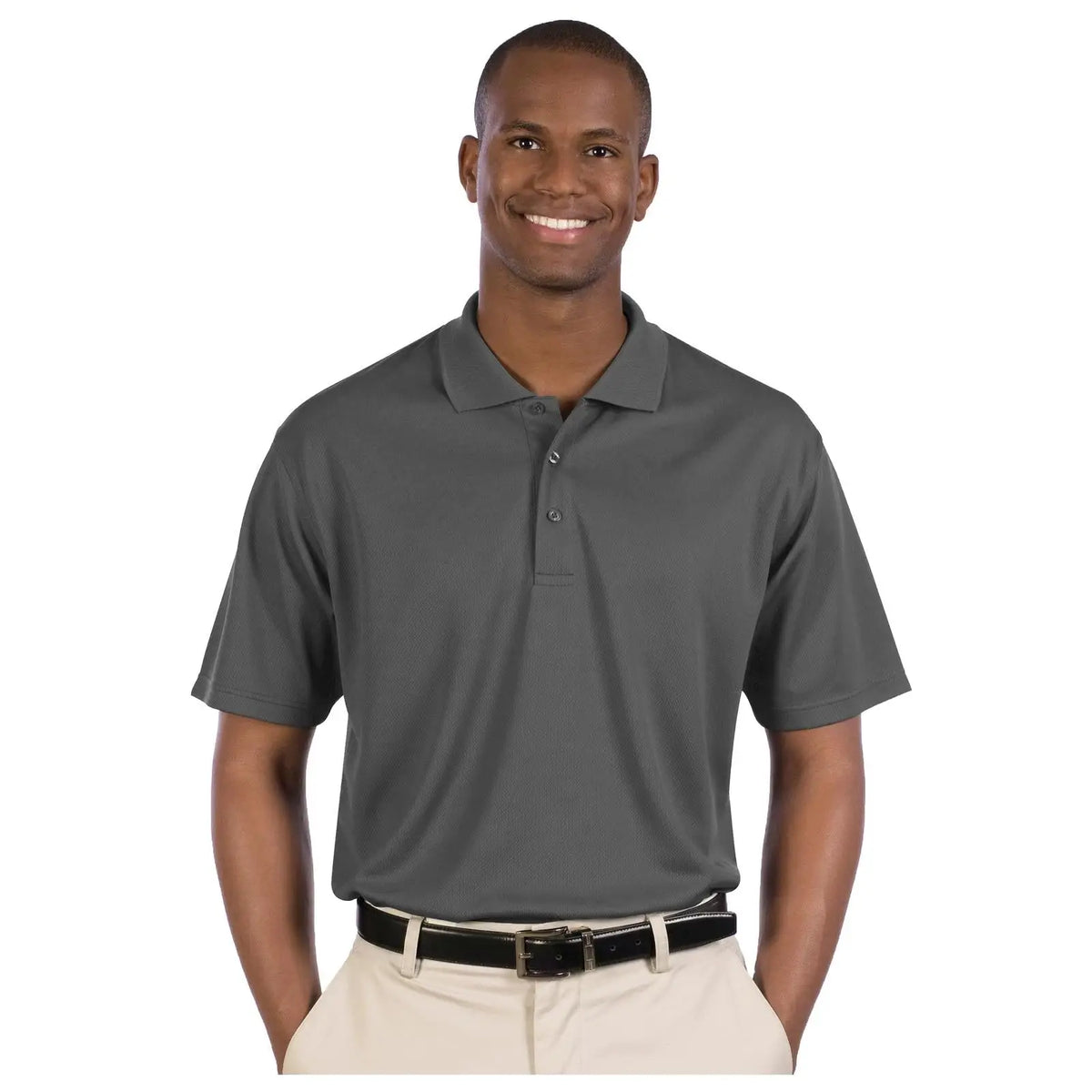 Otto 601-104 Men’s Performance Sport Shirt - Steel Gray - Xs
