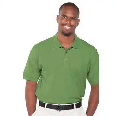 Otto 601-105 Men’s 7.0 Oz. Premium Pique Knit Sport Shirts - Cactus Green