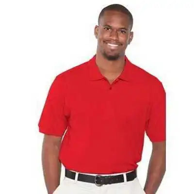 Otto 601-105 Men’s 7.0 Oz. Premium Pique Knit Sport Shirts - Red