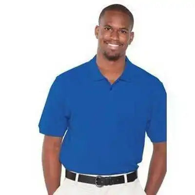 Otto 601-105 Men’s 7.0 Oz. Premium Pique Knit Sport Shirts - Royal