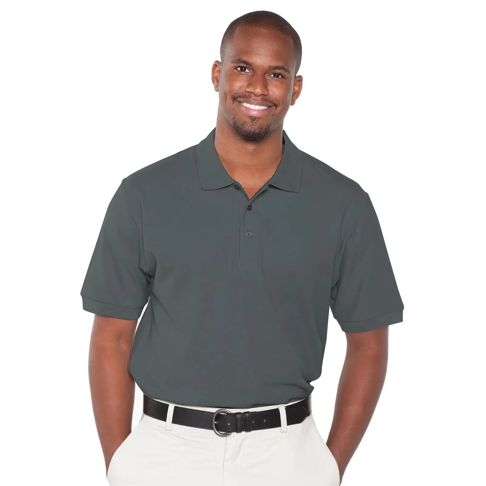 Otto 601-105 Men’s Premium Sport Shirt - Char. Gray - Xs