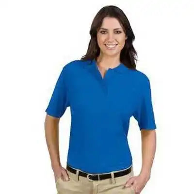 Otto 602-103 Ladies’ 5.6 Oz. Pique Knit Sport Shirts - Light Royal