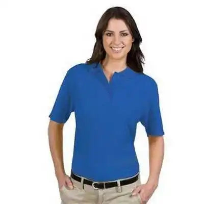 Otto 602-103 Ladies’ 5.6 Oz. Pique Knit Sport Shirts - Royal