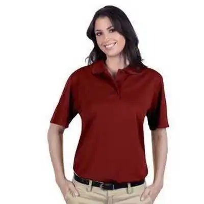 Otto 602-104 Ladies’ 5.0 Oz. Cool Comfort Mesh Sport Shirts - Burgandy Maroon