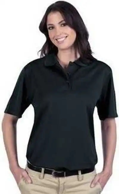 Otto 602 104 Ladies’ 5.0 Oz. Cool Comfort Mesh Sport Shirts Black