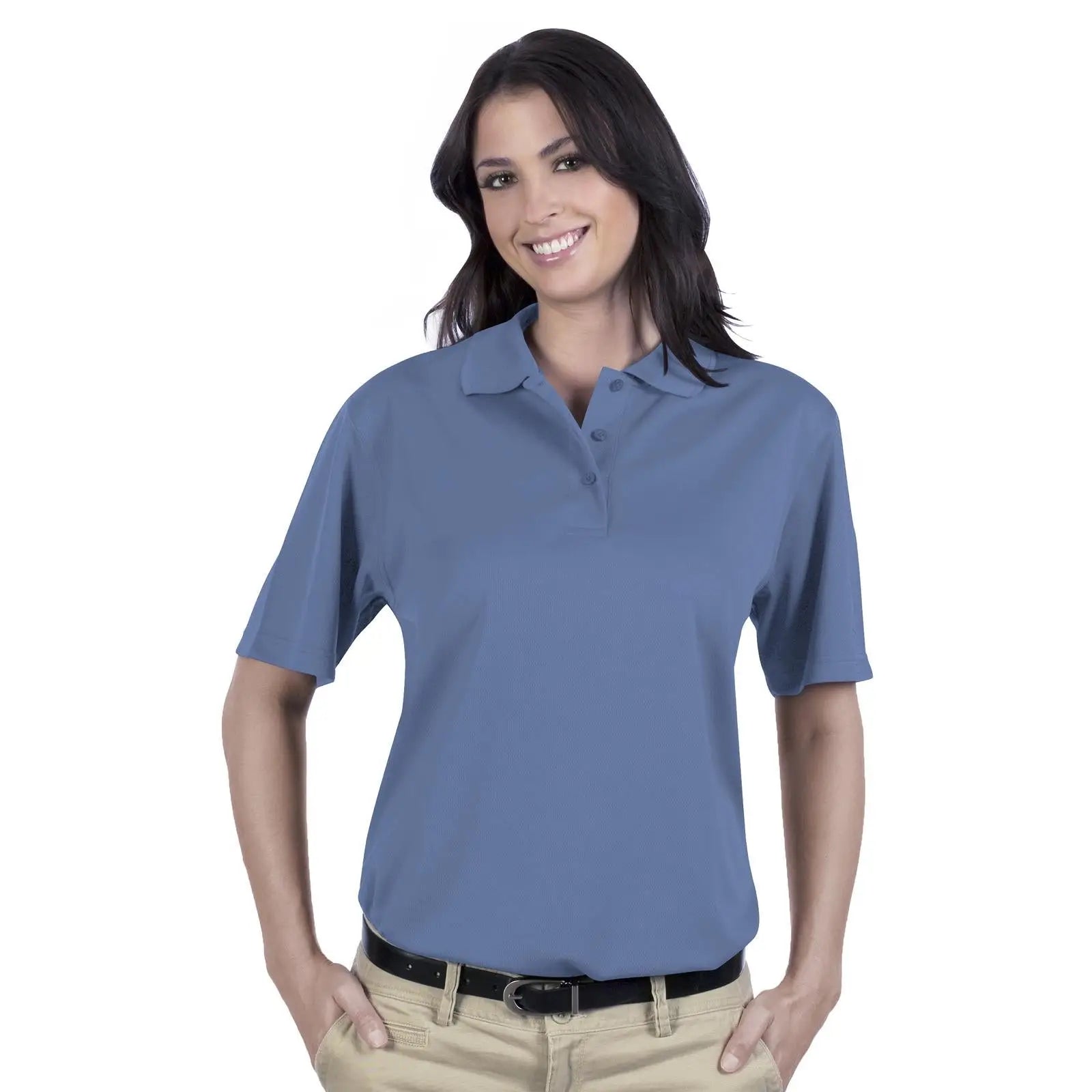Otto 602-104 Ladies’ Performance Sport Shirt - Blueberry - Xs