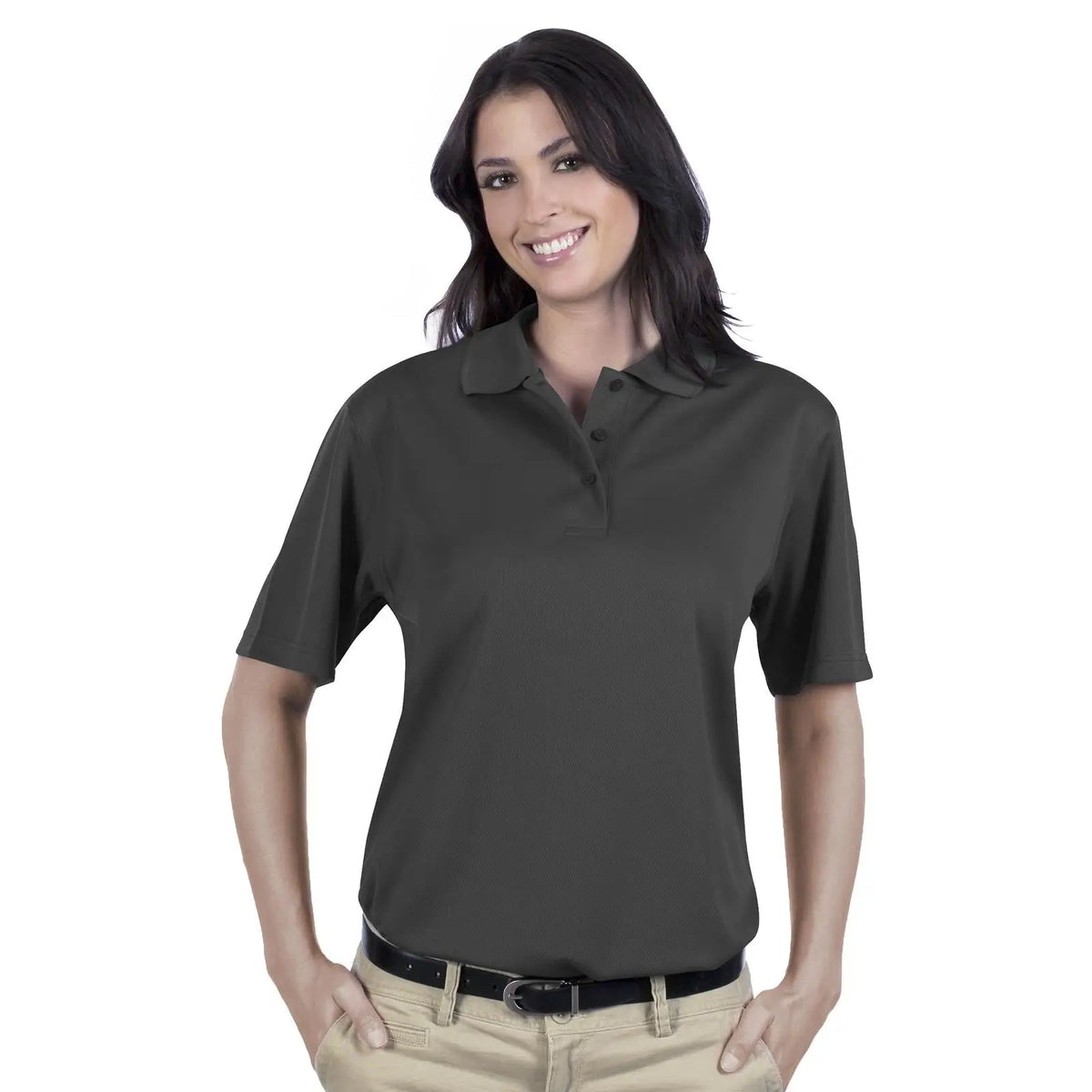 Otto 602-104 Ladies’ Performance Sport Shirt - Char. Gray