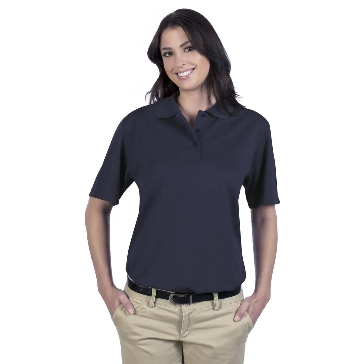 Otto 602-104 Ladies’ Performance Sport Shirt - Navy - Xs