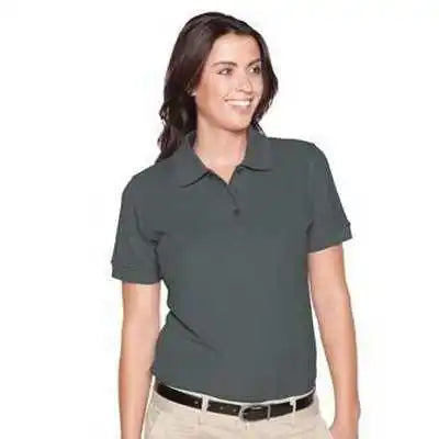 Otto 602-105 Ladies’ 7.0 Oz. Premium Pique Knit Sport Shirts - Charcoal Gray