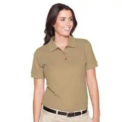 Otto 602-105 Ladies’ 7.0 Oz. Premium Pique Knit Sport Shirts - Khaki