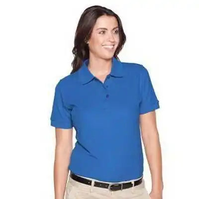 Otto 602-105 Ladies’ 7.0 Oz. Premium Pique Knit Sport Shirts - Light Royal