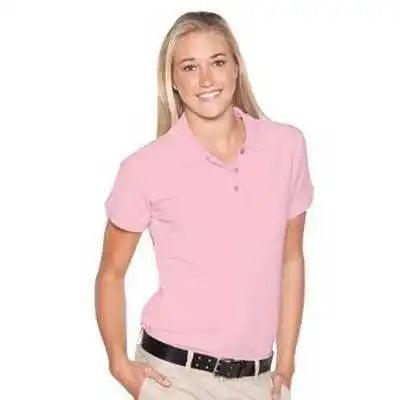 Otto 602-105 Ladies’ 7.0 Oz. Premium Pique Knit Sport Shirts - Pink