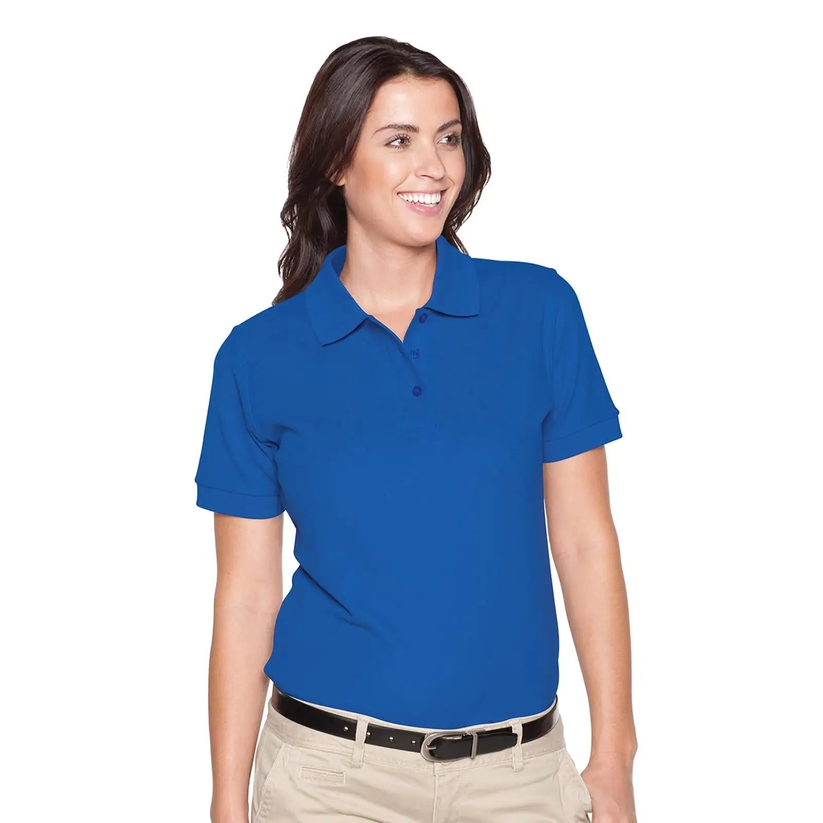 Otto 602-105 Ladies’ Premium Sport Shirt - Royal - Xs