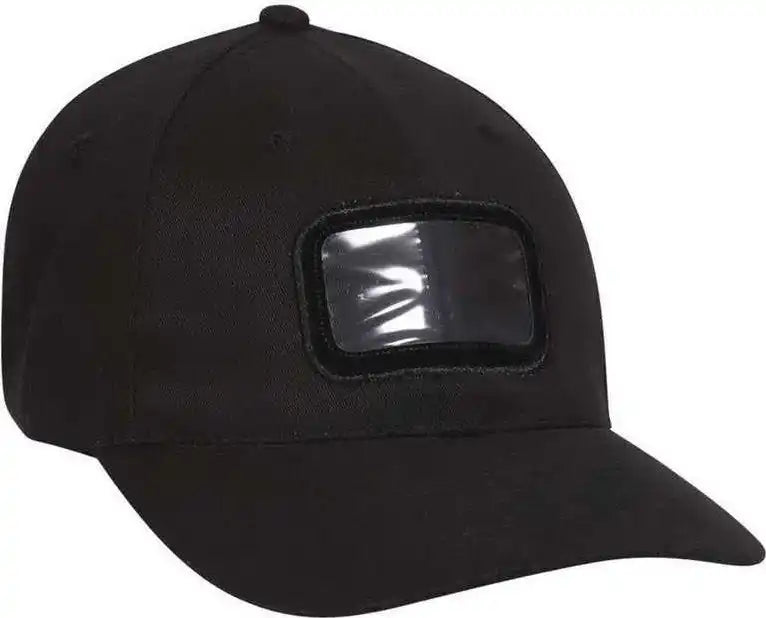 Otto 61-310 Youth 6 Panel Low Profile Baseball Cap - Black