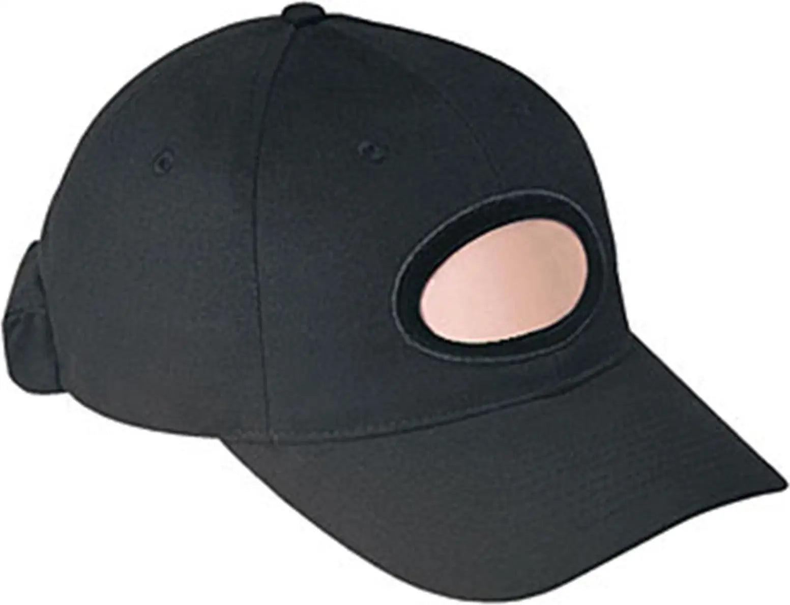 Otto 62-317 6 Panel Low Profile Baseball Cap - Black - 1/2’’ - 7 5/8’’