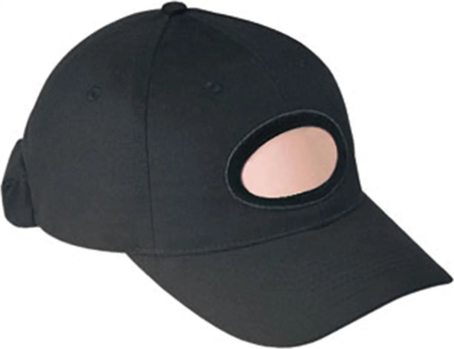 Otto 62-321 Young Adult 6 Panel Low Profile Baseball Cap - Black - 6’’ - 7 1/8’’