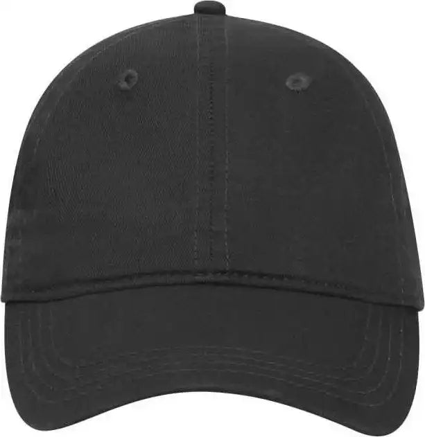 Otto 64-1290 Youth 6 Panel Low Profile Dad Hat - Black