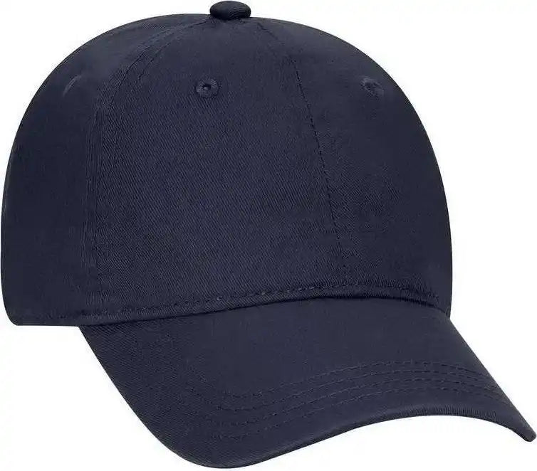Otto 64-1290 Youth 6 Panel Low Profile Dad Hat - Navy