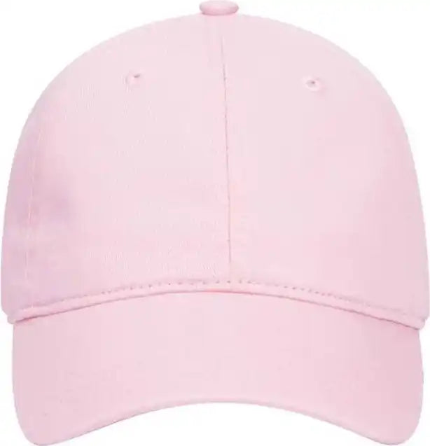 Otto 64-1290 Youth 6 Panel Low Profile Dad Hat - Pink