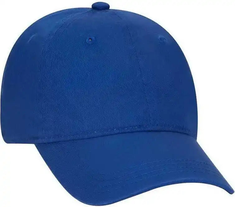 Otto 64-1290 Youth 6 Panel Low Profile Dad Hat - Royal