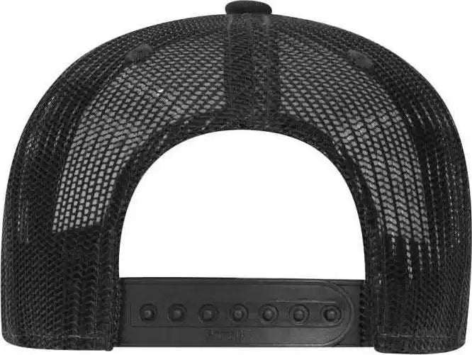 Otto 65-1291 Youth 6 Panel Low Profile Baseball Cap - Black