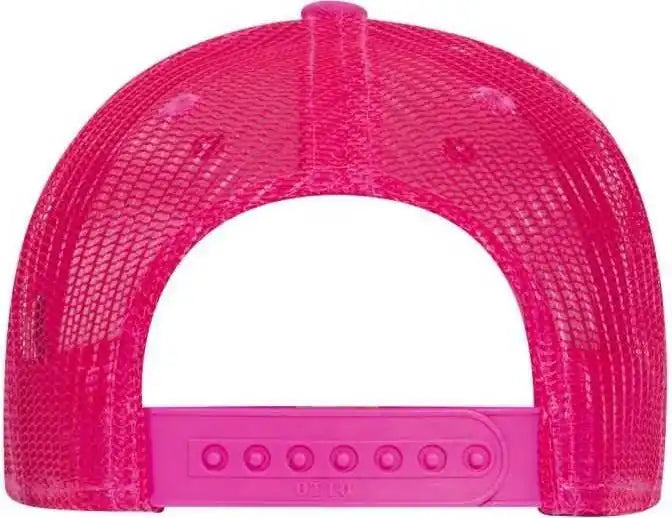 Otto 65 1291 Youth 6 Panel Low Profile Baseball Cap Hot Pink