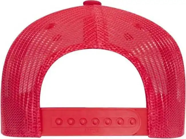 Otto 65-1291 Youth 6 Panel Low Profile Baseball Cap - Red
