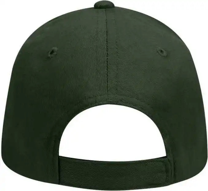 Otto 65-758 Youth Brushed Cotton Twill Low Profile Pro Style Cap - Dark Green - Forest