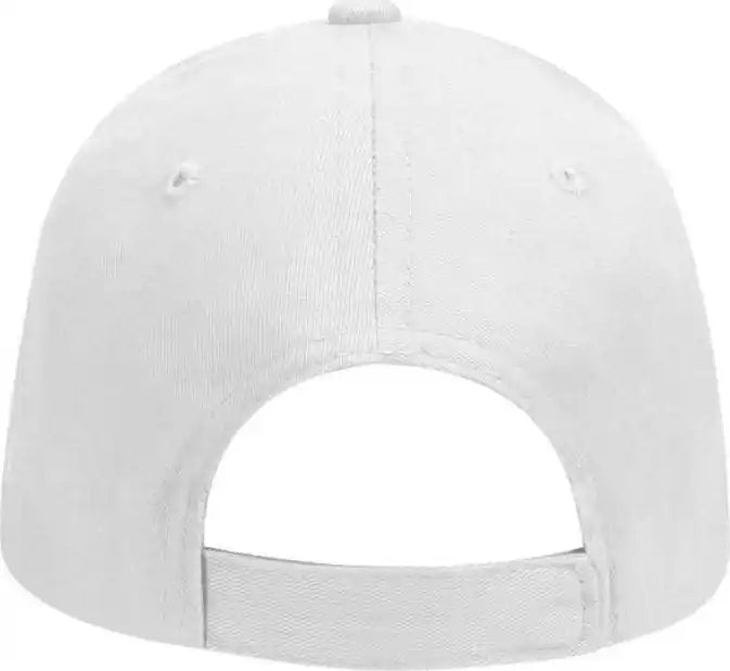 Otto 65-758 Youth Brushed Cotton Twill Low Profile Pro Style Cap - White
