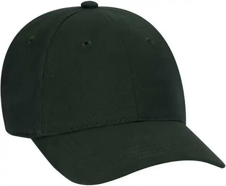 Otto 65-758 Youth Brushed Cotton Twill Low Profile Pro Style Cap - Dark Green - Forest