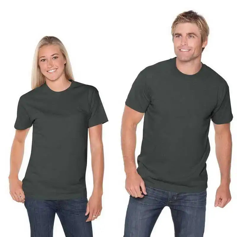 Otto 651-201 Unisex 6.1 Oz. Heavyweight Jersey Knit T-shirts - Heather Black