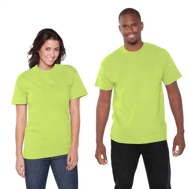 Otto 651-201 Unisex 6.1 Oz. Heavyweight Jersey Knit T-shirts - Lime
