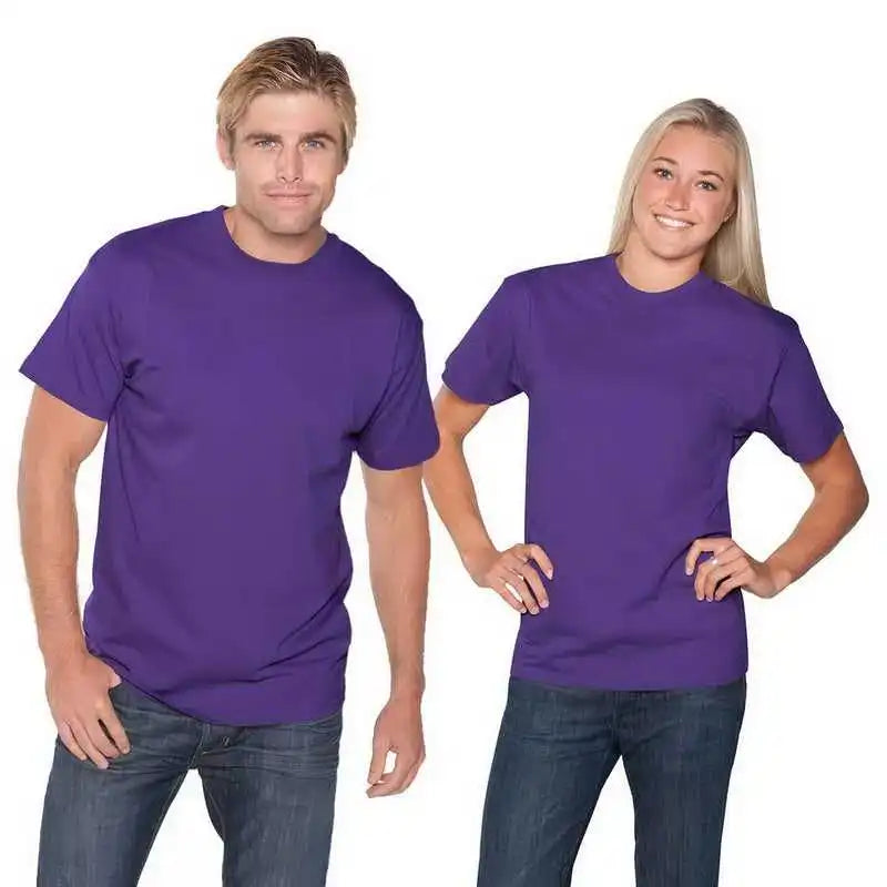Otto 651-201 Unisex 6.1 Oz. Heavyweight Jersey Knit T-shirts - Purple