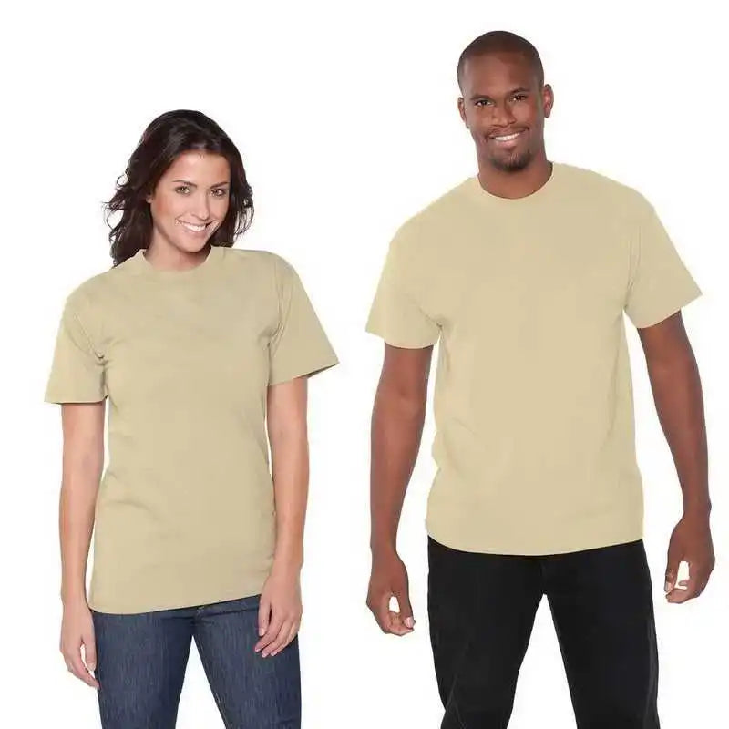 Otto 651-201 Unisex 6.1 Oz. Heavyweight Jersey Knit T-shirts - Sand