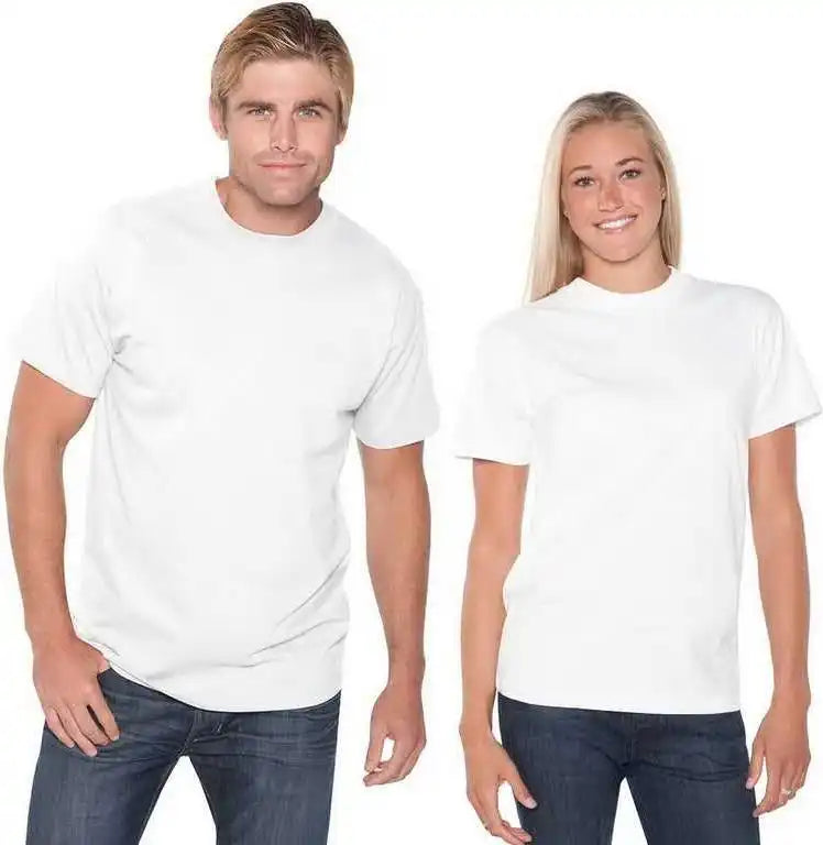 Otto 651-201 Unisex 6.1 Oz. Heavyweight Jersey Knit T-shirts - White