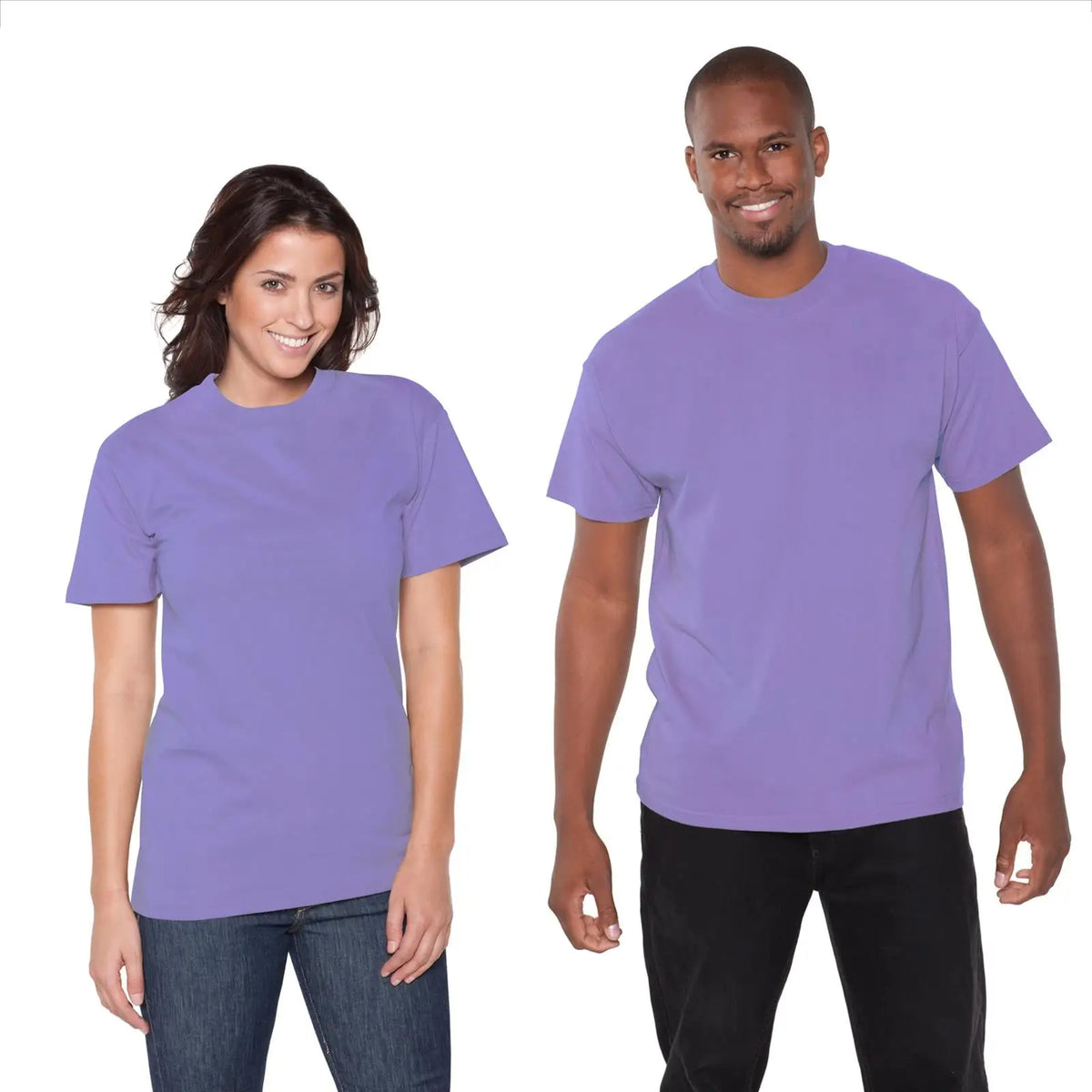 Otto 651-201 Unisex Heavyweight Comfy Tee T-shirt - Orchid