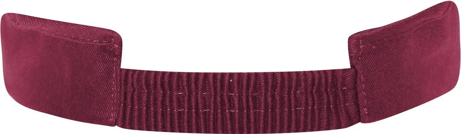 Otto 69-291 4 Panel Ponytail Cap - Maroon - 7’’ - 7 1/4’’