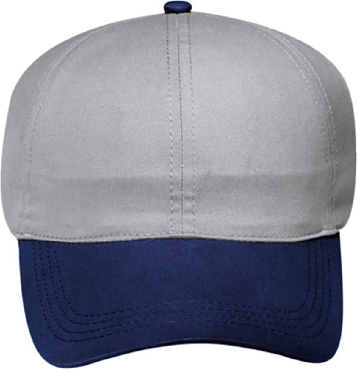 Otto 69-359 4 Panel Ponytail Cap - Nvy/gry