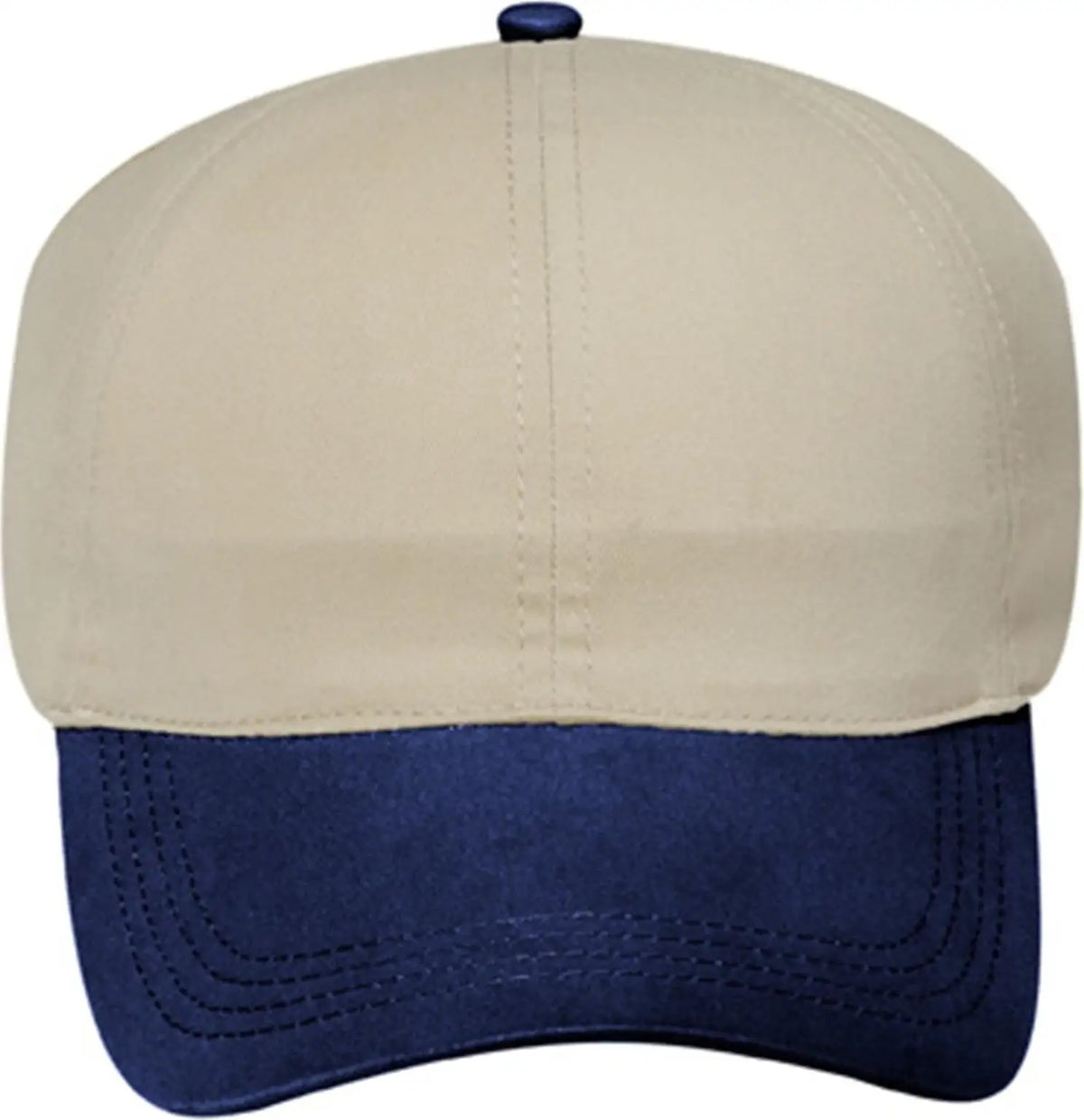Otto 69-359 4 Panel Ponytail Cap - Nvy/kha
